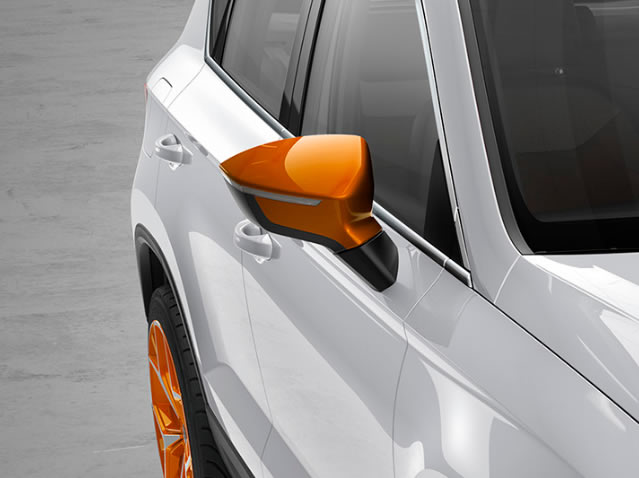 Retrovisor exterior Samoa Orange